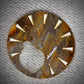 Dial Maker -  Yellow Tiger's Eye Stone Dial for NH38 Movement