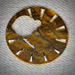 Dial Maker -  Yellow Tiger's Eye Stone Dial for NH38 Movement