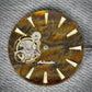 Dial Maker -  Yellow Tiger's Eye Stone Dial for NH38 Movement