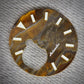 Dial Maker -  Yellow Tiger's Eye Stone Dial for NH38 Movement