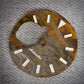 Dial Maker -  Yellow Tiger's Eye Stone Dial for NH38 Movement