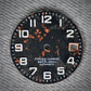 Dial Maker -  Black Forged Carbon Dial with RoseGold leaf, Metallic Veining BGW9 Lume