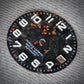 Dial Maker -  Black Forged Carbon Dial with RoseGold leaf, Metallic Veining BGW9 Lume