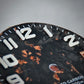 Dial Maker -  Black Forged Carbon Dial with RoseGold leaf, Metallic Veining BGW9 Lume