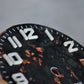 Dial Maker -  Black Forged Carbon Dial with RoseGold leaf, Metallic Veining BGW9 Lume