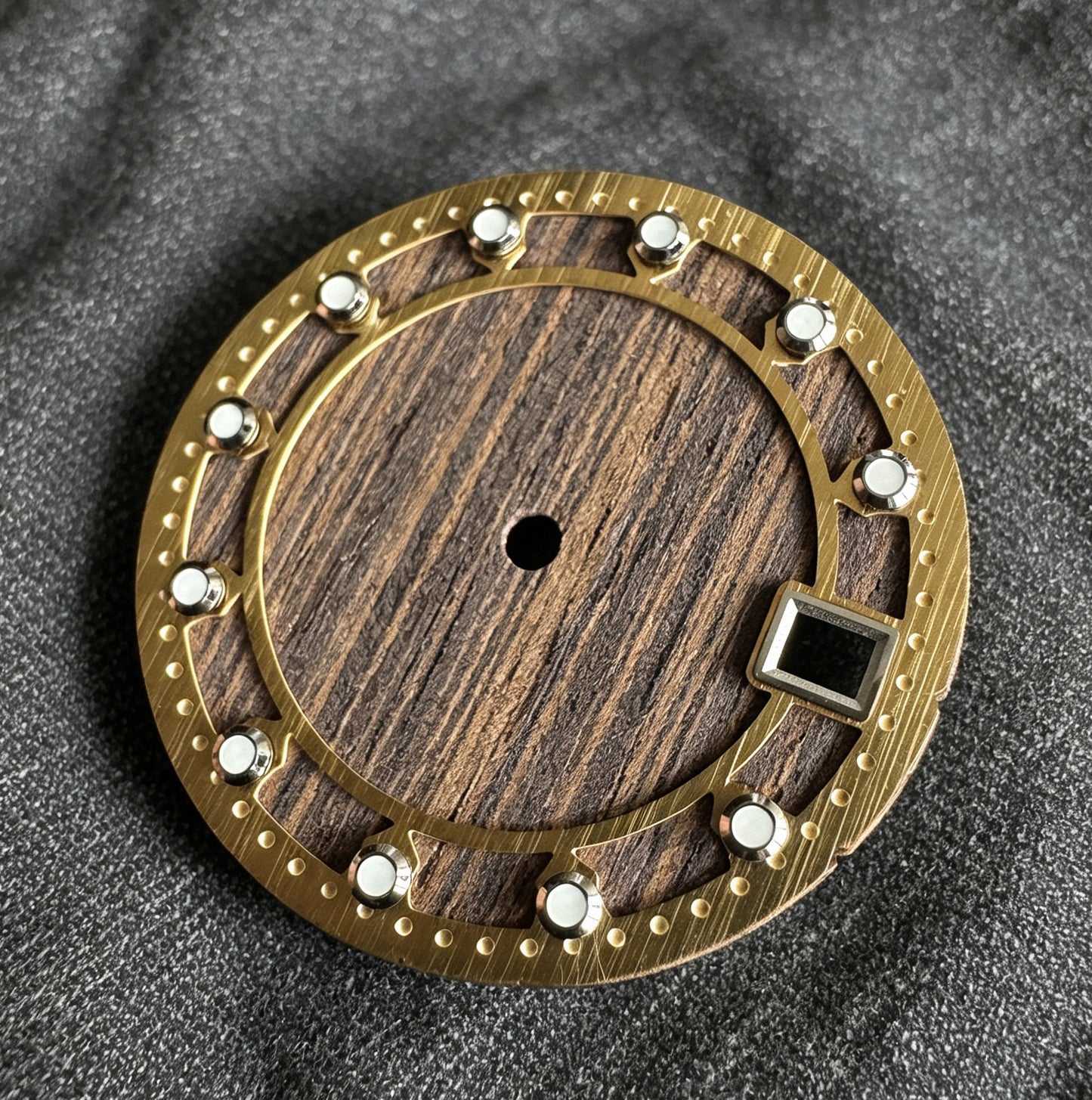 Dial Maker - Natural Wooden Dial for NH35 Movement
