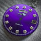 Dial maker -  Purple sunburst dial with white Gemstone /  Full  BGW9 lume day / date wheel For Seiko NH36 Movement