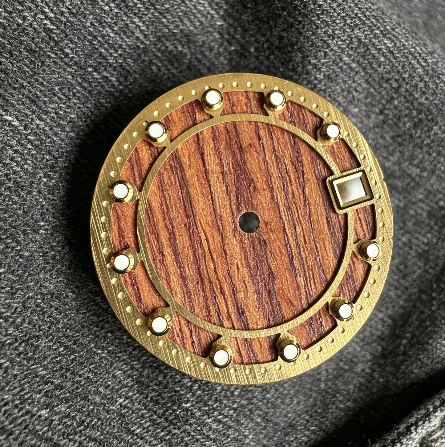Dial Maker - Natural Wooden Dial for NH35 Movement