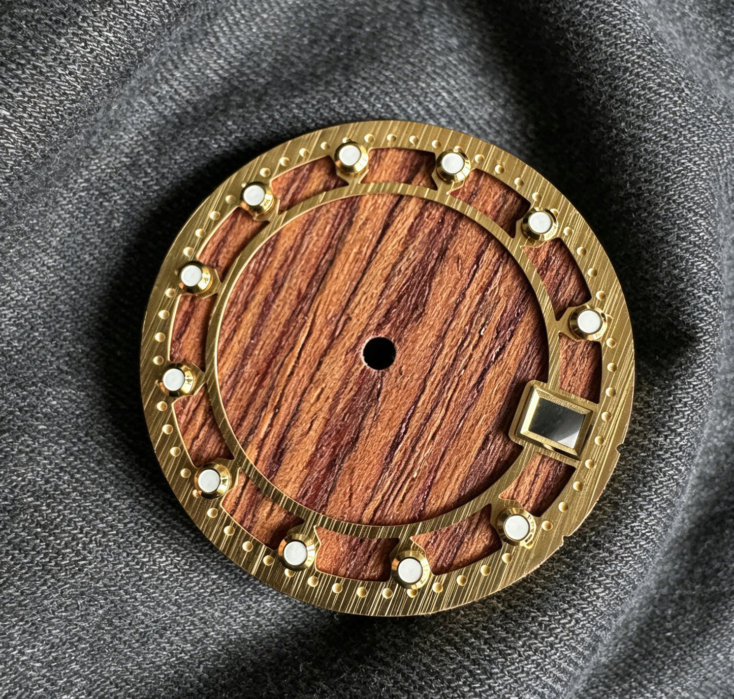 Dial Maker - Natural Wooden Dial for NH35 Movement