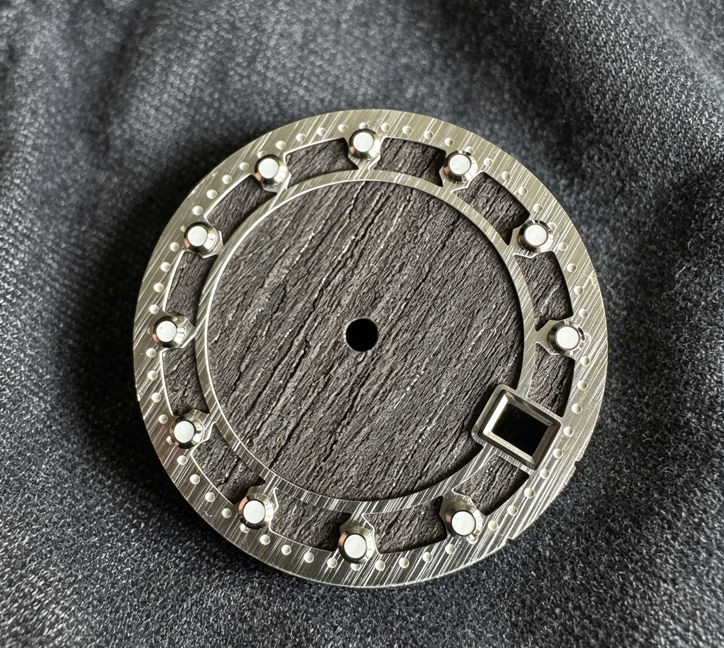 Dial Maker - Natural Wooden Dial for NH35 Movement