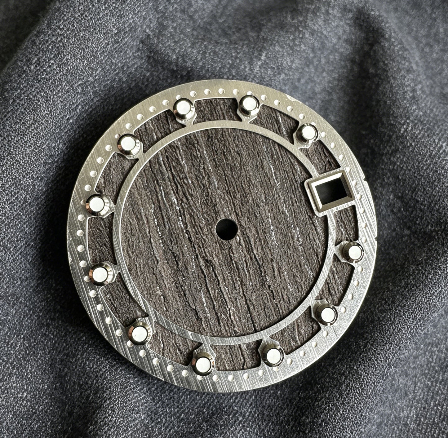 Dial Maker - Natural Wooden Dial for NH35 Movement