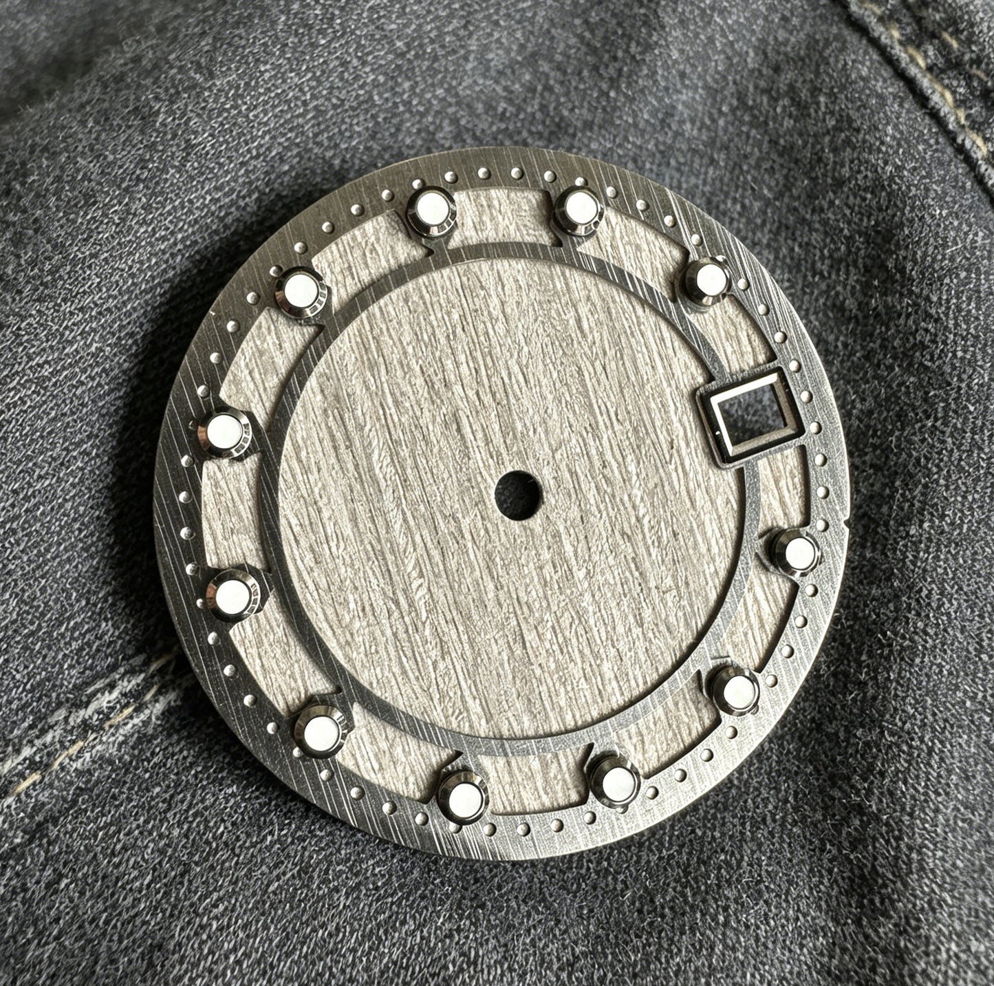 Dial Maker - Natural Wooden Dial for NH35 Movement