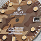 Dial Maker - Relax Dial Brown Camou Dial for seiko mod