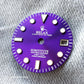 Dial Maker - Sunburst Purple Relax Dial