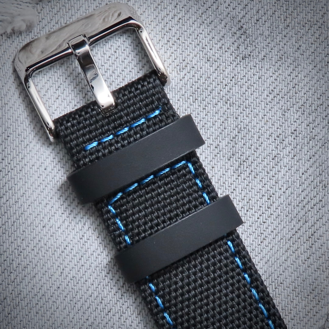 Dial Maker - DM05 Damascus Carbon Watch Blue/Black  -Skeleton movement