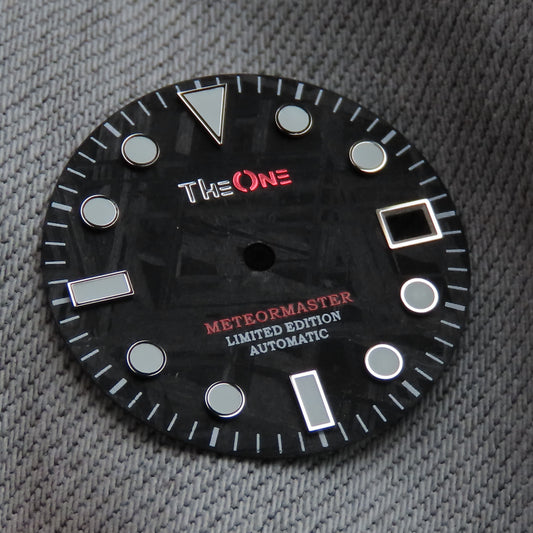 Dial maker - Black Meteorite Dial for Seiko Movement