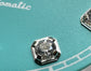 Dial maker -  Sky Blue dial with white Gemstone
