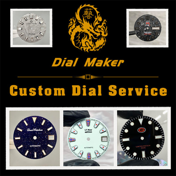 Seiko mod parts watches Insert Hands Dials Dial maker Custom Dial ...