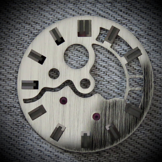 Dial Maker - Stainless steel Skeletonized Dial for NH35 (Fit 3.8o’clock )