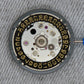Malaysia Made- Seiko (TMI) NH34  Automatic Movement (Black/Gold Date wheel)