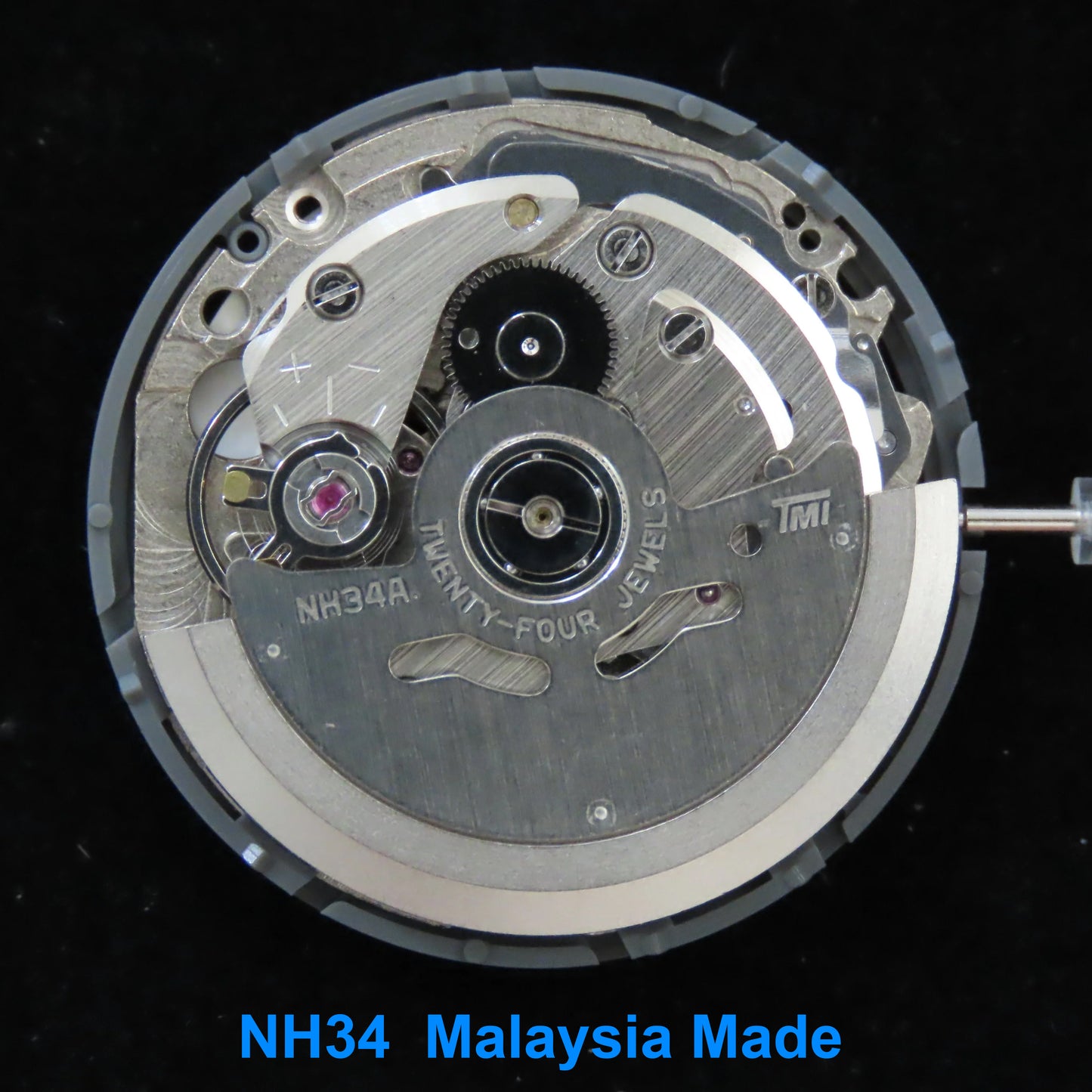 Malaysia Made- TMI NH34 Movement White date wheel