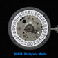 Malaysia Made- TMI NH34 Movement White date wheel