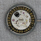 Malaysia Made-Seiko (TMI) NH35  Automatic Movement  Black/Gold date wheel