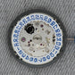 Malaysia Made-Seiko (TMI) NH35  Automatic Movement White/Blue Date Wheel
