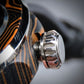 Dial Maker - DM05 Damascus Carbon Watch Orange /Black  -Skeleton movement