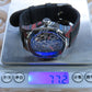 Dial Maker - DM05 Damascus Carbon Watch Rainbow colors -Skeleton movement