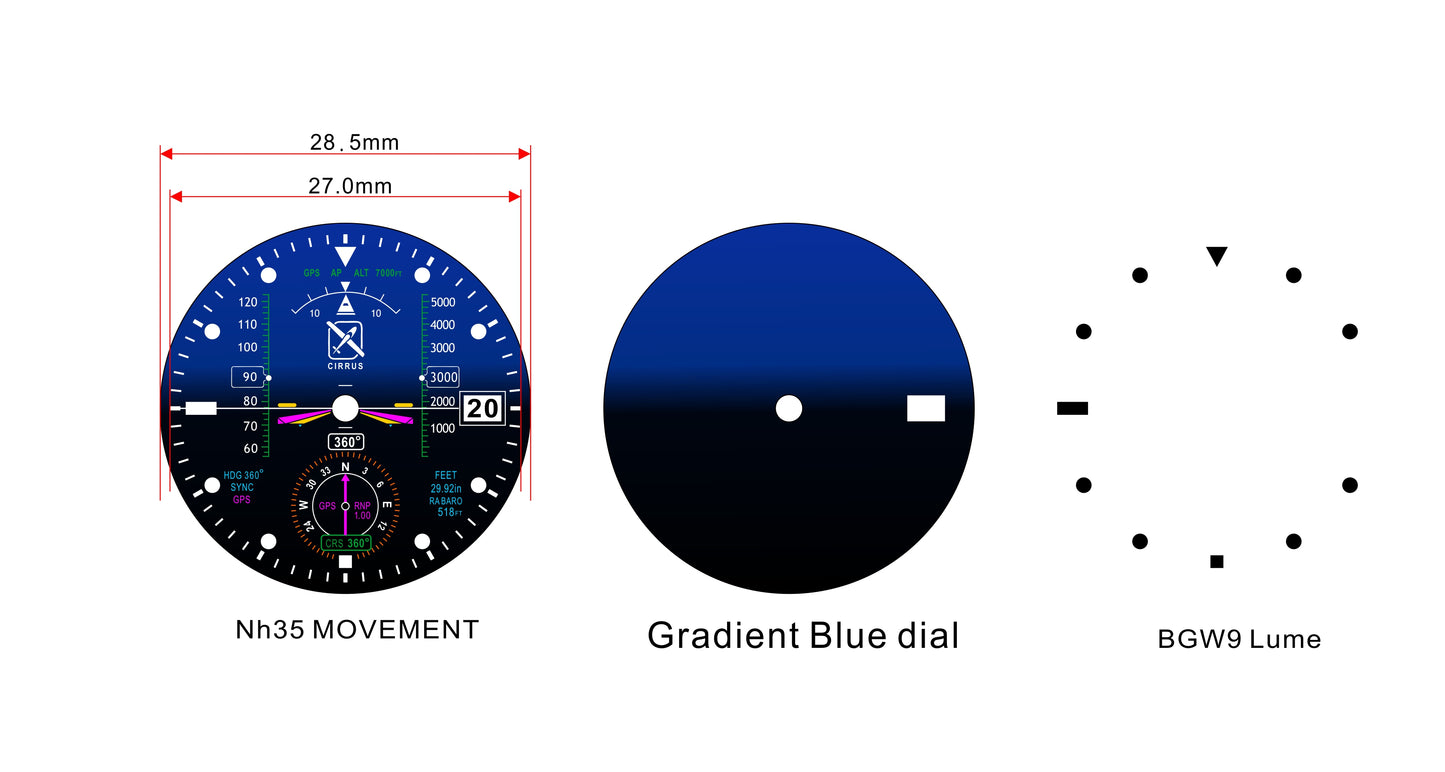 Dial Maker -  Custom Dial and Logo Service