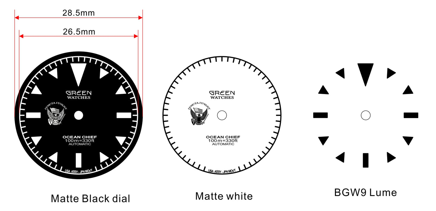 Dial Maker -  Custom Dial and Logo Service