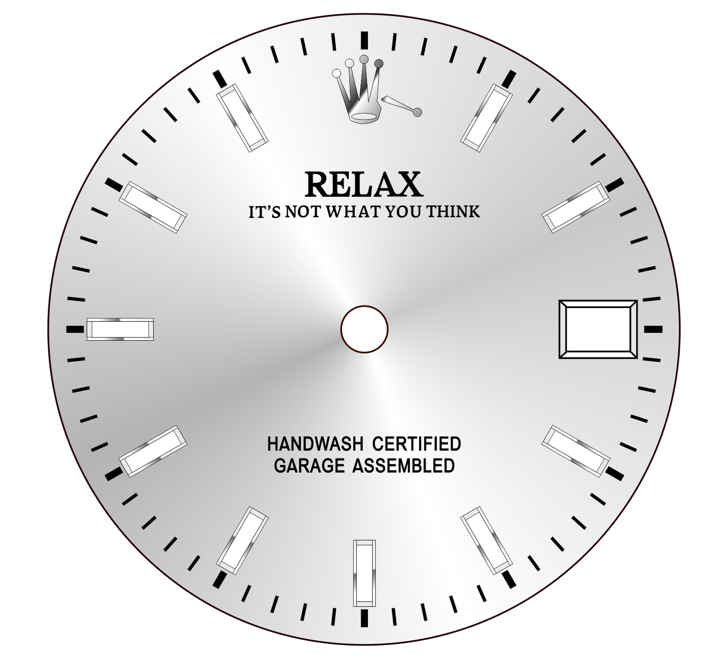 Dial Maker - Csutom Silver Dial