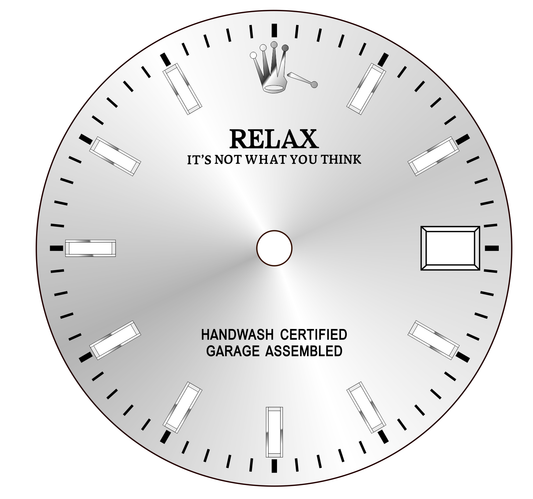 Dial Maker - Csutom Silver Dial