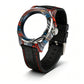 Dial Maker - DM05 Damascus Carbon Case Set, Rainbow colors