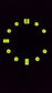 Dial maker - Matte Black Dial with Black-Lined Indices and Yellow Lume