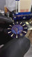 Dial maker - Burned/ Blue Purple Meteorite combined with blue gold stone dial