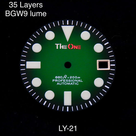 Dial maker - 50 layers lume dial