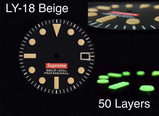 Dial maker - 50 layers lume dial -Supreme dial