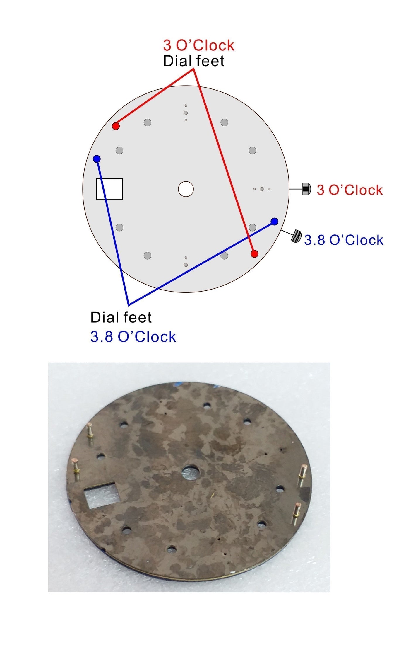 Dial maker - 50 layers lume dial - Pirate dial – dial maker shop