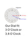 Dial maker - 50 layers lume dial