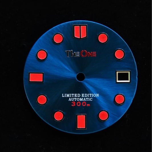 Dial maker -  Blue Sunburst Dial