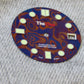 Dial Maker - Burned Pattern (Version 1) Damascus Dial