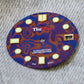 Dial Maker - Burned Pattern (Version 1) Damascus Dial
