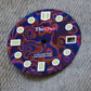 Dial Maker - Burned Pattern (Version 1) Damascus Dial