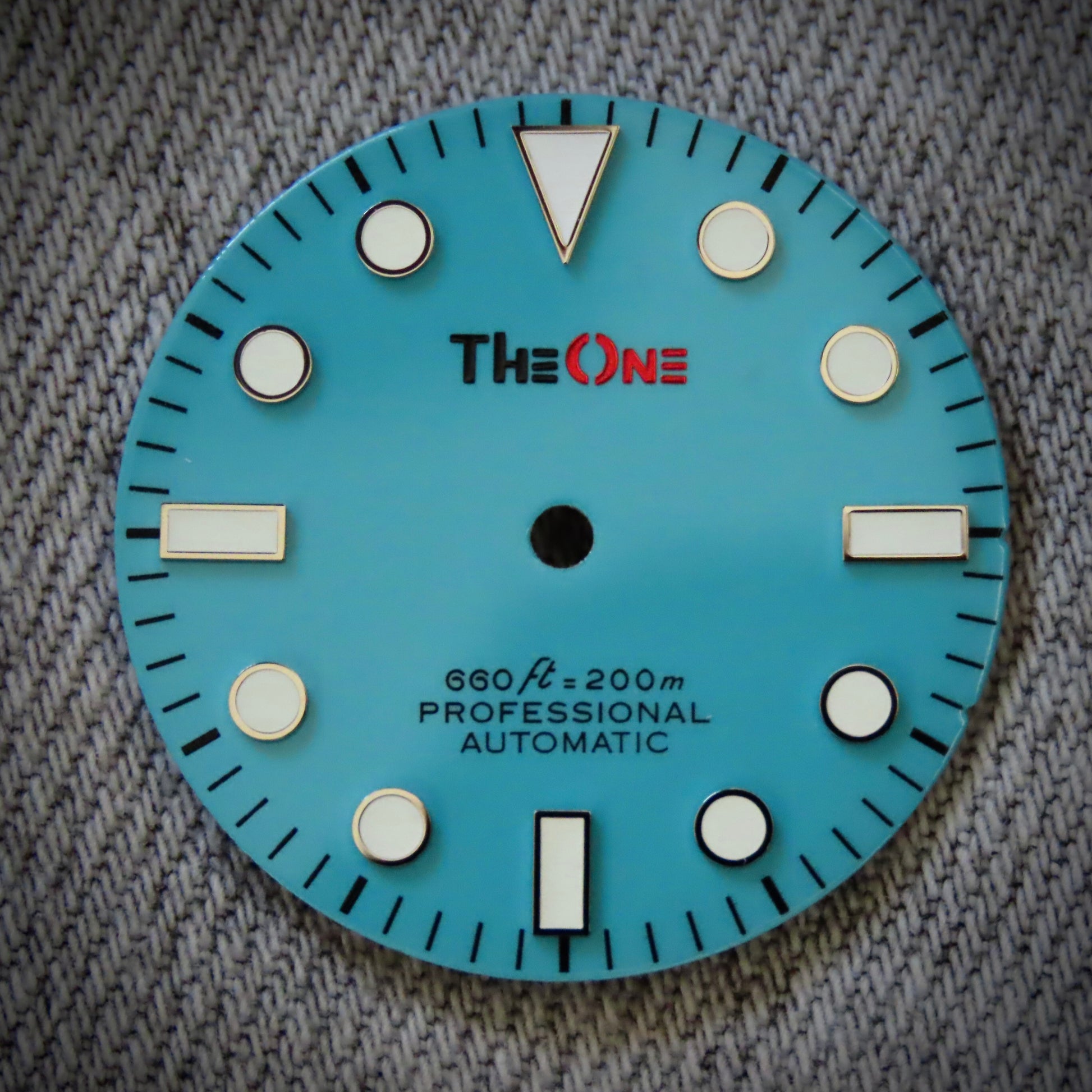 Dial maker Sky Blue Enamel Dial