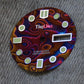 Dial Maker - Burned Pattern (Version 1) Damascus Dial