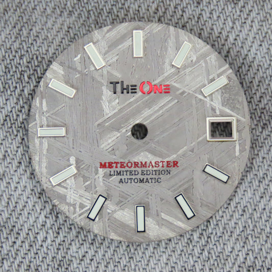 Dial maker - Grey / Natural  Meteorite Dial