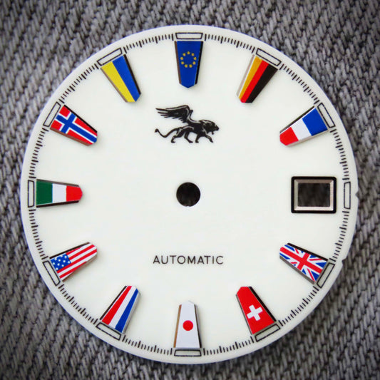 Dial Maker - Full lume dial  National Flag Collection