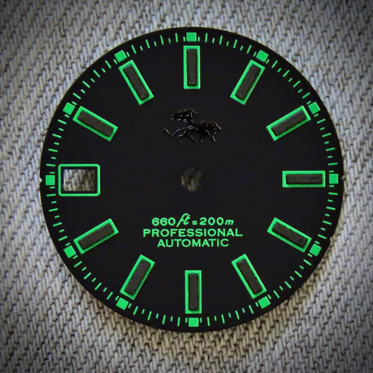 Dial maker - 50 layers lume dial 9 O'clock date window